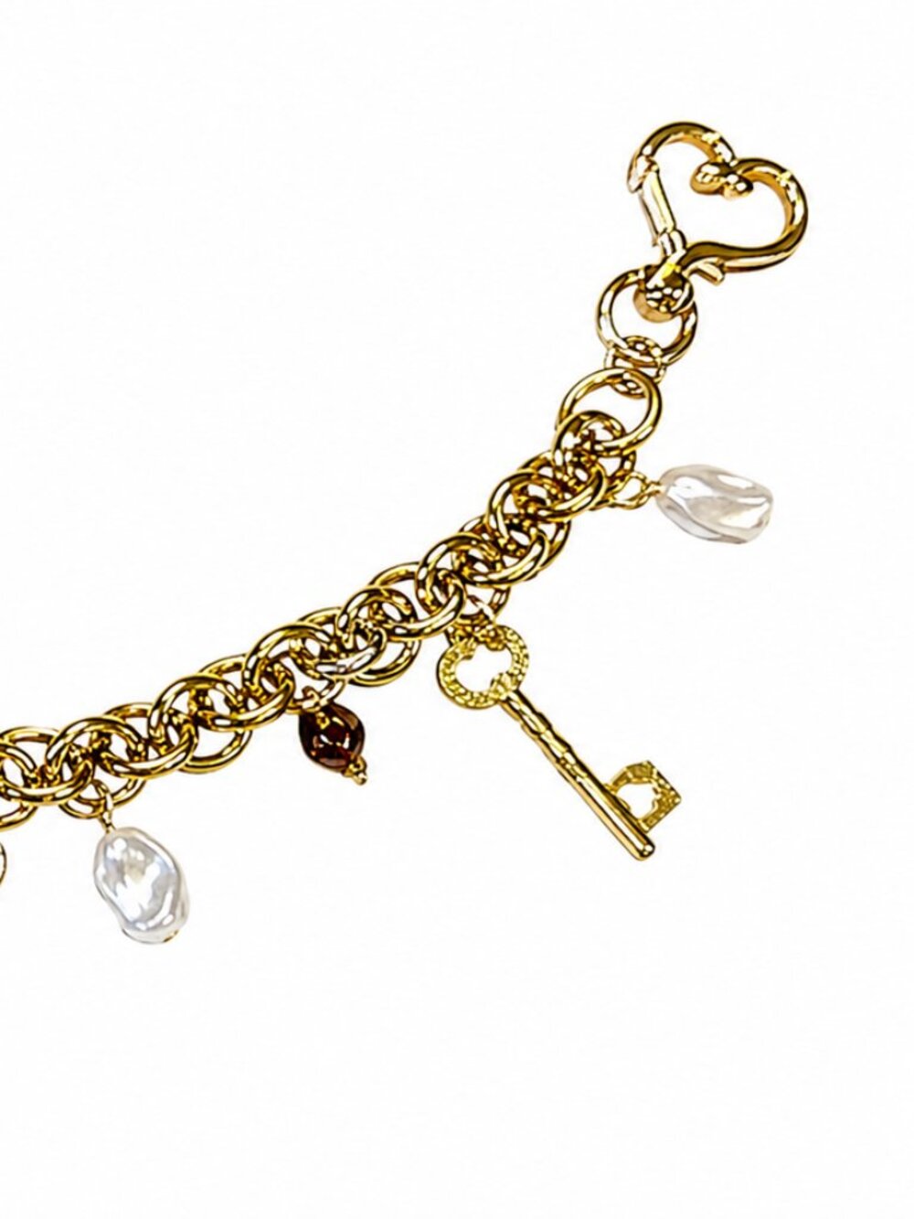 Gold Key Bag Charm - Picture 7 of 10